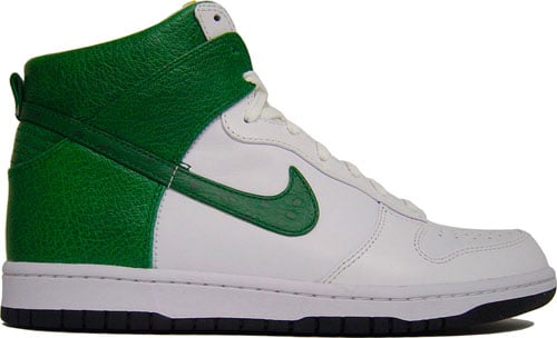 Nike Dunk Hi Premium White/Pine Green at Purchaze