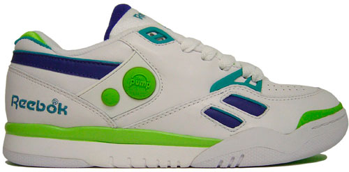 green reebok pumps