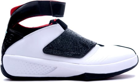 Air Jordan 20 (XX) Original - Quickstrike White / Black - Varsity Red | SneakerFiles