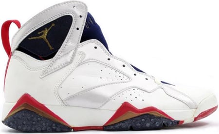 Air Jordan Original - OG 7 (VII) Olympic White / Midnight Navy