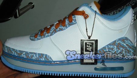 Air Jordan Force Fusion 3 (III) White / University Blue First Look