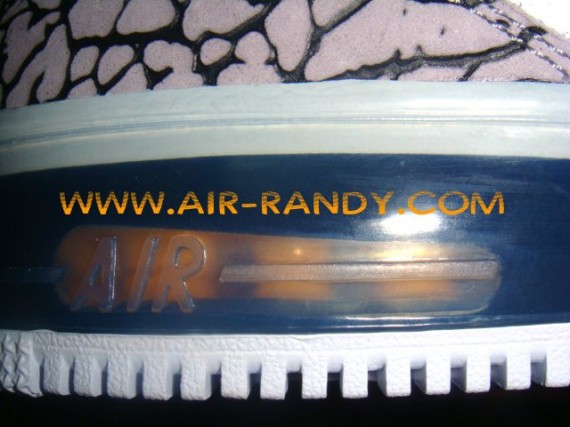 Air Jordan Force III (3) Fusion - White / Cement Grey / Blue