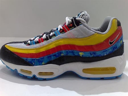 different color air max