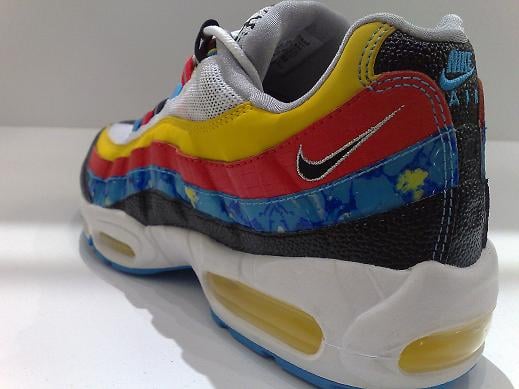 air max 95 blue yellow orange