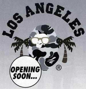 A Bathing Ape Los Angeles Store Opening Soon