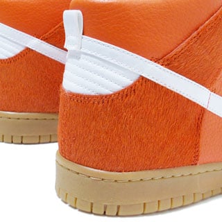 Nike Dunk High Premium - Orange Horse Hair