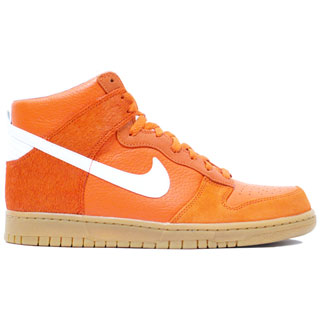 Nike Dunk High Premium - Orange Horse Hair