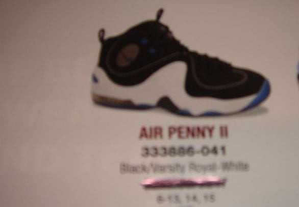 Nike Air Penny II (2) Retro Catalog Pictures