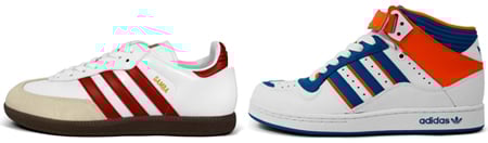 Adidas Austria Samba 2 and Roster Mid