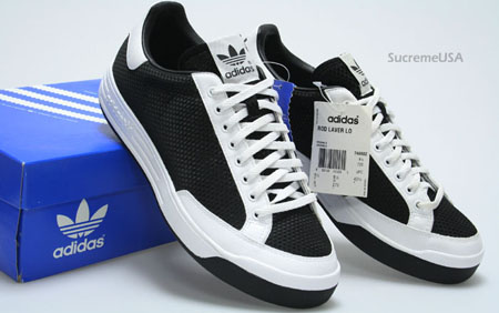 Adidas Rod Laver Low Weave Black / White