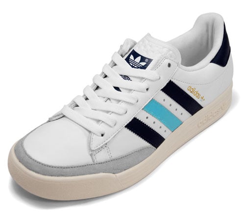 Adidas Tennis TC - White / Black / Light Blue / Grey