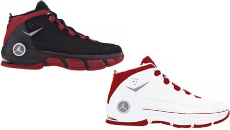 Air Jordan CP Chris Paul: Black / Red and White / Red