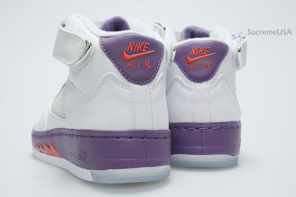 Air Jordan Force Fusion 5 (V) GS White / Sunburst - Grey Violet