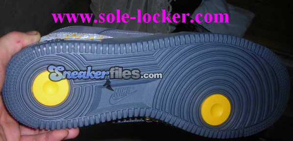 Air Jordan Force Fusion 3 (III) Flint Grey / Varsity Maize - Silver