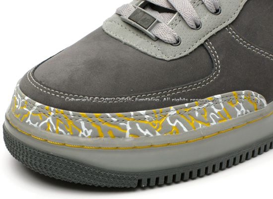 Air Jordan Force Fusion 3 (III) Flint Grey / Varsity Maize - Silver