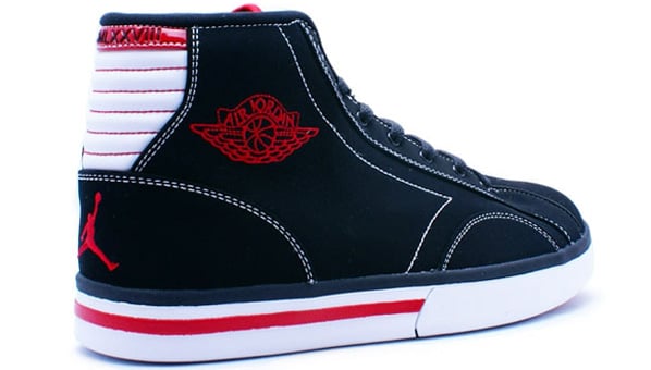 Air Jordan PHLY High Black / White - Varsity Red