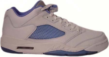 jordan 5 white and blue