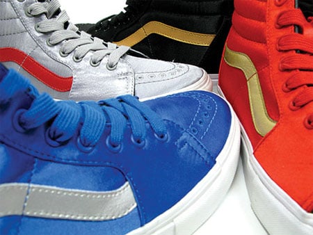 HUF x Vans Sk8-Hi Satin Pack