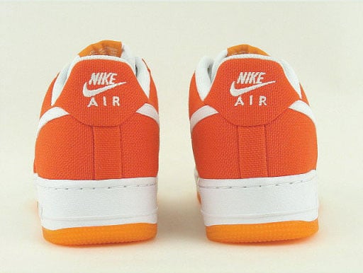 Nike Womens Air Force 1 Canvas - Orange Blaze