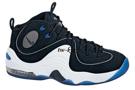 Nike Air Penny 2 – Black / White – Varsity Royal