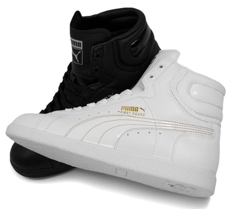 Puma Women’s First Round – White / Gold and Black / Silver