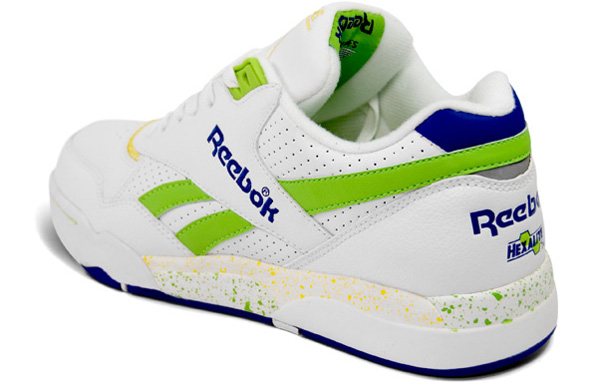 Reebok Reverse Jam Mid and Low White / Blue / Green / Yellow
