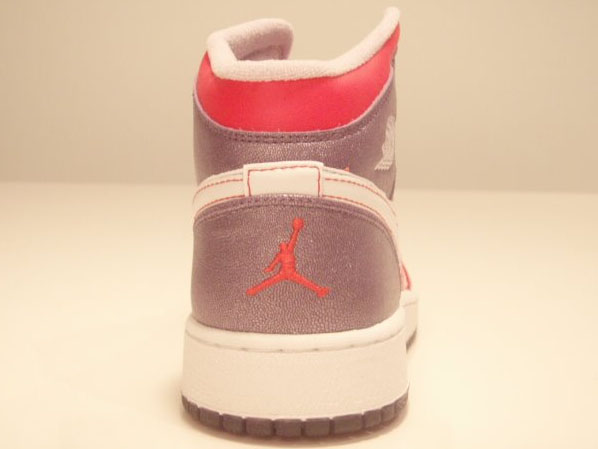 Air Jordan I (1) Mid Premium (GS) - Grey Violet / Sunburst / White