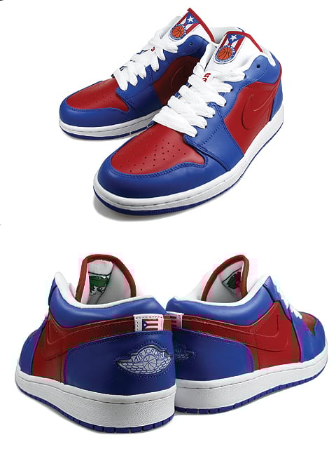 Air Jordan 1 (I) Retro Low Puerto Rico National Team Pack