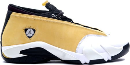 Air Jordan Original - OG 14 (XIV) Low Light Ginger / Black - White