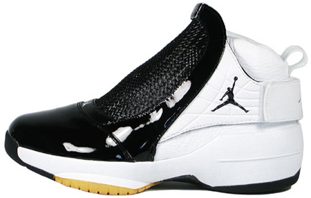 Air Jordan 19 (XIX) Original - OG West Coast Black / White - Metallic Silver