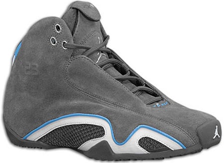 Air Jordan 21 (XX1) Original - OG Light Graphite / Metallic Silver / White / University Blue