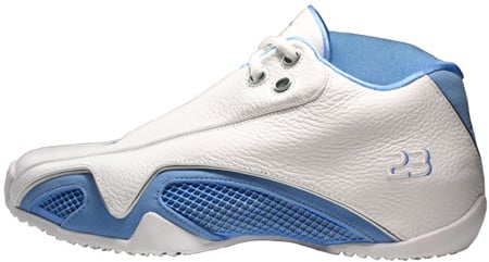 Air Jordan 21 (XX1) Original - OG Low White / University Blue - Metallic Silver