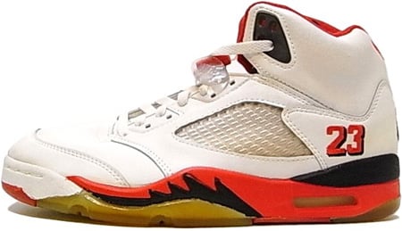 jordan 5 fire red 23