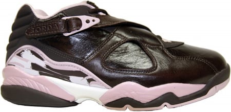 Air Jordan 8 (VIII) Retro Womens Low Dark Cinder / Champagne - Sail