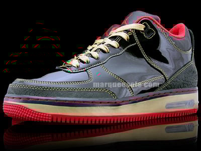 Air Jordan Force Fusion 3 (III) Premier Black / Metallic Gold - Varsity Red