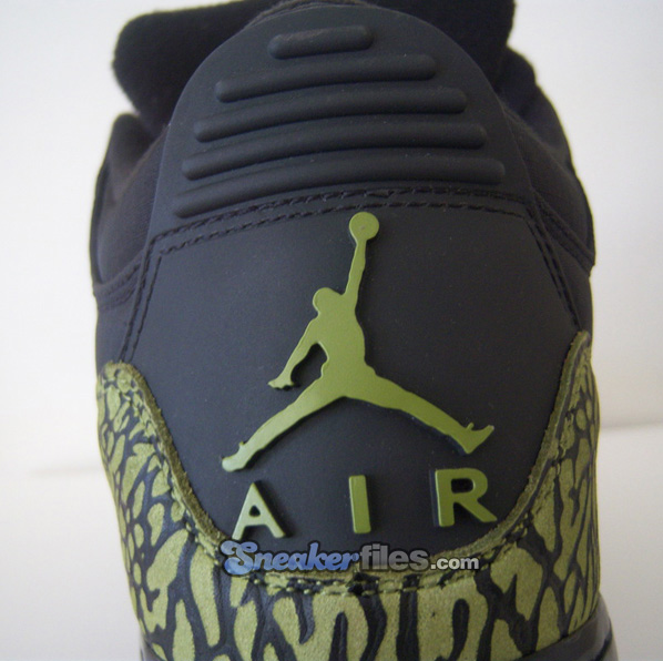 Air Jordan Force Fusion 3 (III) Black / Scenery Green Detailed Look
