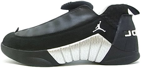 Air Jordan 15 (XV) Original - OG Low Black / White / Metallic Silver