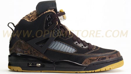 Air Jordan Spizike Black / Gold Second Look