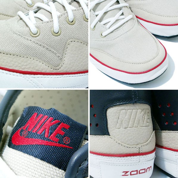 Nike Air Zoom Talache 1 Mid CV - Beige / Navy Nike Air Zoom Talache 1 Mid CV - Beige / Navy