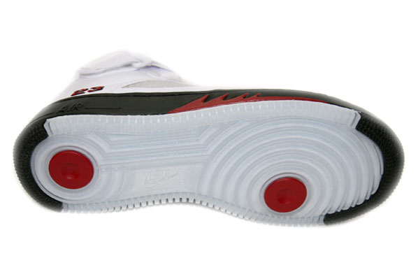 Air Jordan V (5) Force Fusion - White / Varsity Red - Black