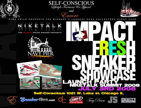 Chicago Sneaker Showcase Launch Party and Midwest Niketalk Summit 2008