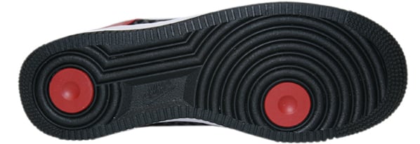 Nike Air Force 1 Premium Birds Nest Black / Stealth / Red Nike Air Force 1 Premium Birds Nest Black / Stealth / Red