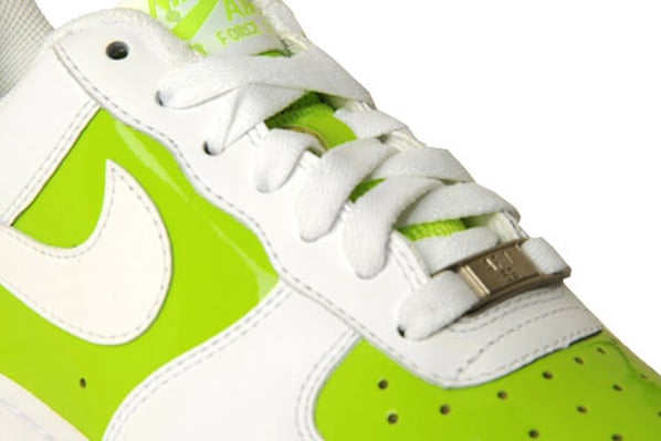 Nike Air Force 1 Womens Volt / White