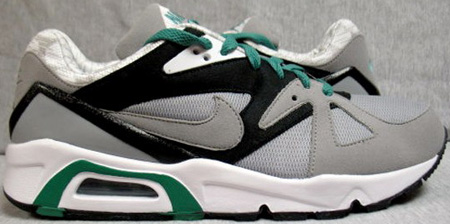 Nike Air Structure 91 Triax Metallic Silver / Washed Green – Black