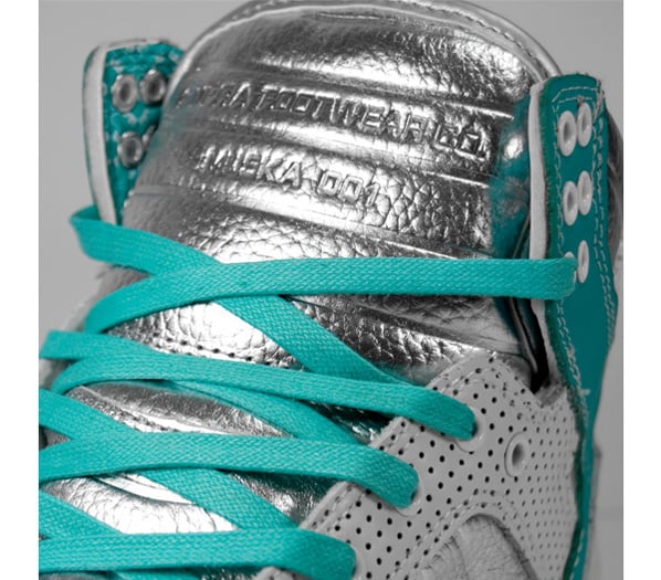 Supra Skytop Chad Muska Pro Model Silver / White / Turquoise