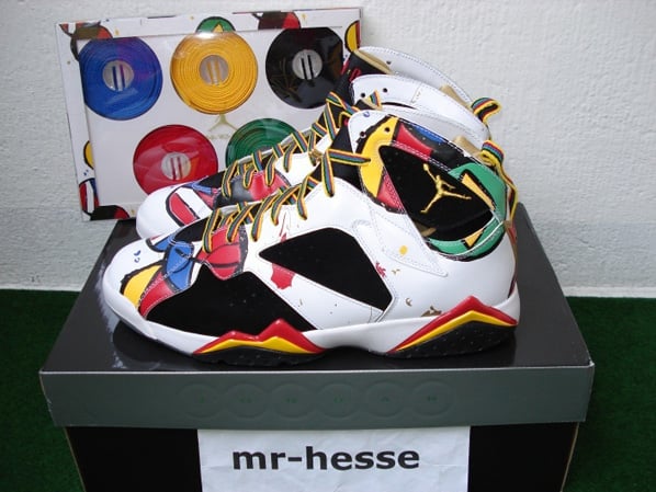 Air Jordan 7 (VII) Retro Miro Olympic Celebration Pack on eBay