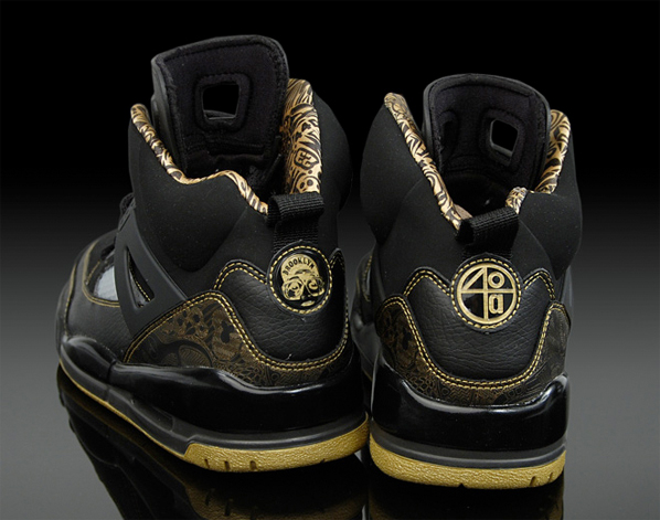 Air Jordan Spizike Black / Gold Released