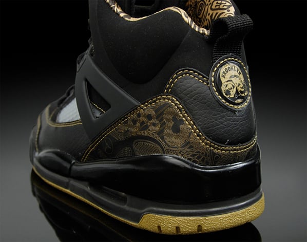 Air Jordan Spizike Black / Gold Released