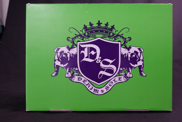 Denim and Sole Sneakers