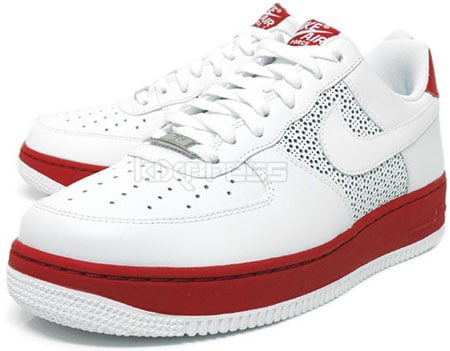 Nike Air Force 1 Low Olympic Octagon White / White - Varsity Red